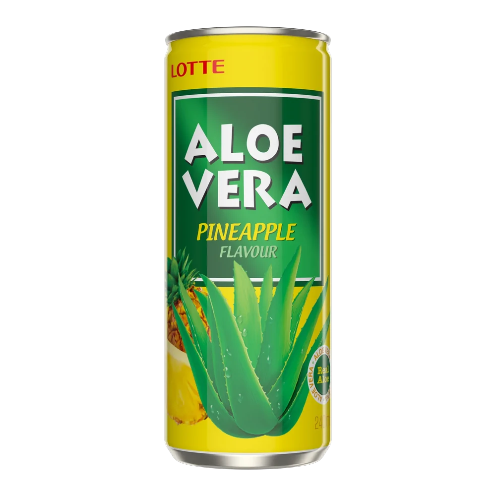 Lotte, Aloe Vera, Ananas, 0,24 L